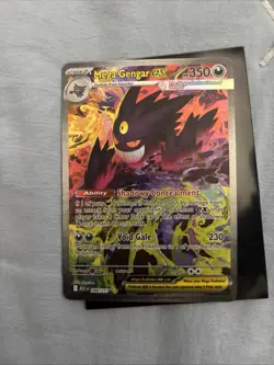 Mega Gengar EX Foil Pokemon TCG Card 284/217 350 HP 230 Attack Stage 2 - Image 1