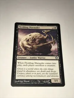 Magic the Gathering Fleshbag Marauder Card - Image 1