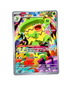 Pokemon Phantasmal Flames LUDICOLO Illustration Rare 095/094 Card MINT-NEAR MINT - Image 1