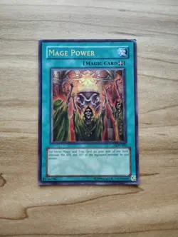 Yu-Gi-Oh! - Mage Power - LON-050 - (Magic Card) - Ultra Rare - Image 1