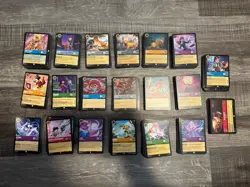 Disney Lorcana TCG Bulk Lot 1,000 uncommons commons duplicates Mixed Cards DD - Image 1