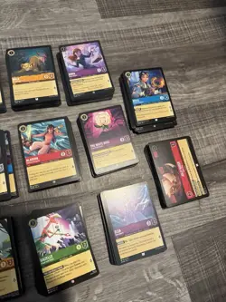 Disney Lorcana TCG Bulk Lot 1,000 uncommons commons duplicates Mixed Cards DD - Image 4