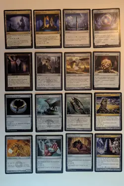 16card - MTG Esper colors Theme lot. Blue/Black/White. Lands,mana rocks. - Image 1