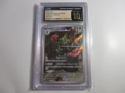 CGC Pristine 10 Japanese Scovillain Art Rare Violet Pokemon Card - Image 1