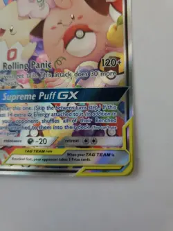 Pokemon Togepi & Cleffa & Igglybuff GX TAG TEAM 143A/236 240 HP 120+ GX Card - Image 5
