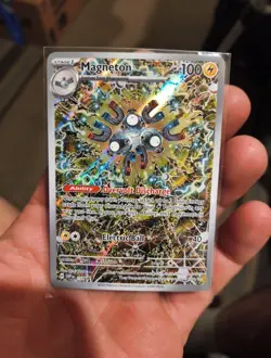 Magneton SVP 159 Black Star Promo Holo Card Surging Sparks, Pokemon TCG - Image 3