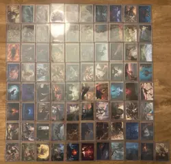 Art Card COMPLETE Set 81 Magic the Gathering Lord of Rings MTG Middle-Earth - Image 1