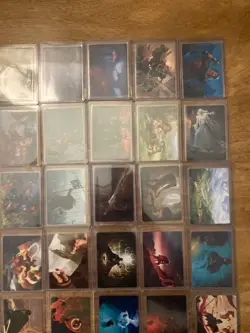 Art Card COMPLETE Set 81 Magic the Gathering Lord of Rings MTG Middle-Earth - Image 4