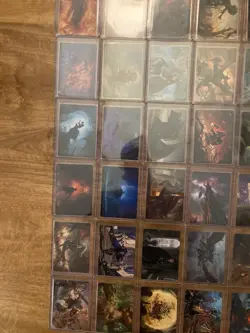 Art Card COMPLETE Set 81 Magic the Gathering Lord of Rings MTG Middle-Earth - Image 5