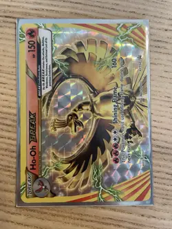 Pokemon Ho-Oh BREAK Holo Foil XY154 XY Pokemon Card - Image 1