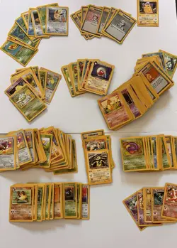 Lot of 350+ Vintage 1999-2000 Pokemon Cards WOTC Base/Jungle/Fossil – No Energy” - Image 1