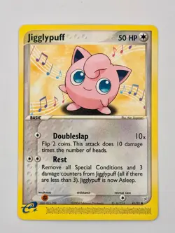 🇨🇦 Jigglypuff 41/95 ex Team Magma vs Team Aqua Pokemon Card NM - Image 1