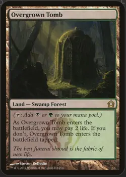Magic The Gathering, Overgrown Tomb, Return to Ravnica, Regular - Image 1