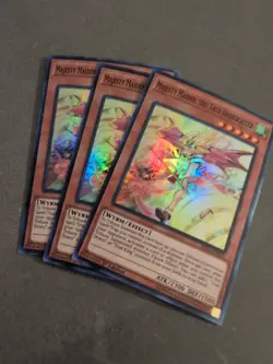 ***3x Majesty Maiden, the True Dracocaster 1st Ed 3x*** FIGA-EN052 | YuGiOh! NM - Image 1