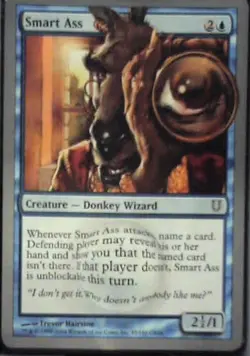 Smart Ass - Unhinged: #45, Magic: The Gathering Nm R127 - Image 1