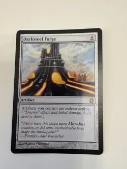 2004 MAGIC the Gathering DARKSTEEL unplayed mint rare Darksteel Forge - Image 1