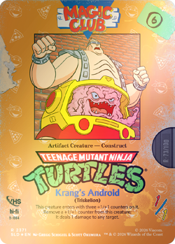 MTG Secret Lair x TMNT VHS Villains Foil - Sealed - Image 2