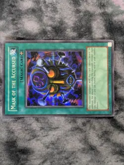 Mask of the Accursed Foil YUGIOH Card LON-019 56948373 - Image 2