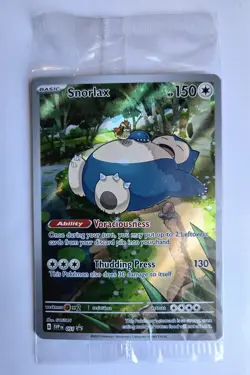 Snorlax 051 Black Star Promo Pokemon TCG - Sealed in Plastic - Mint Condition - Image 1