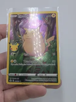 Pokemon TCG Celebrations Pikachu Holo Card 005/025 25th Anniversary - Image 2