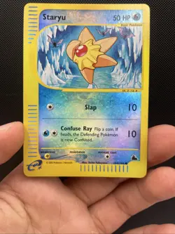Pokemon TCG Card - Staryu (Skyridge) 104/144 Reverse Holo Common Vintage EReader - Image 3