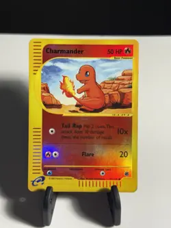 Pokemon Expedition E-Reader Charmander, Meganium, Dugtrio Reverse Holo Lot - Image 2