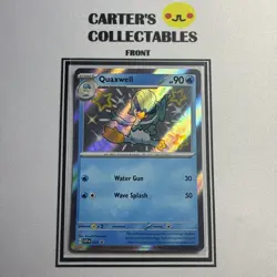 Pokemon TCG Quaxwell Svp Black Star Promos SVP083 Holo Promo Promo - Image 1