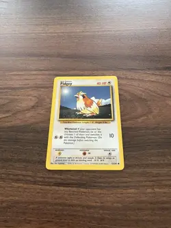 Pidgey 057/102 Base Set Pokemon LP - Image 2