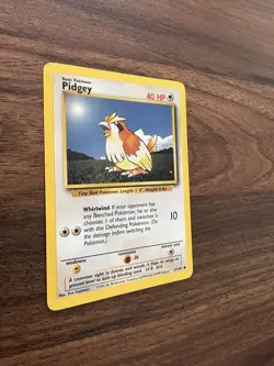 Pidgey 057/102 Base Set Pokemon LP - Image 3