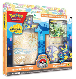 Pokemon TCG 2024 World Championships Deck Fernando Cifuentes Crushing Thorn - Image 1