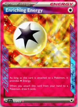 Enriching Energy 191/191 Surging Sparks Pokemon Near Mint - Image 1