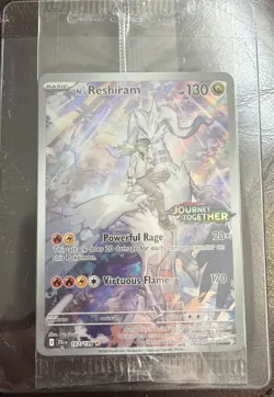 N’s Reshiram 167/159 - Pokemon Journey Together Stamped Promo - Sealed - Image 2