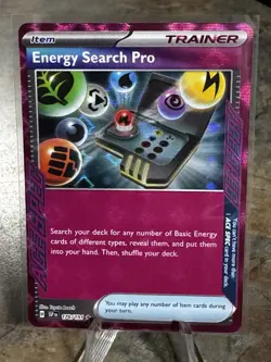 Energy Search Pro 176/191 SV08: Surging Sparks Pokemon ACE SPEC Rare Holofoil NM - Image 1