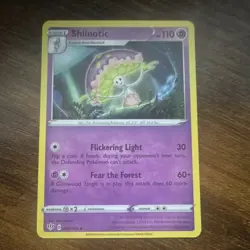 Pokemon Shiinotic 080/189 Swsh03 Darkness Ablaze Uncommon Regular 110 HP Stage 1 - Image 1
