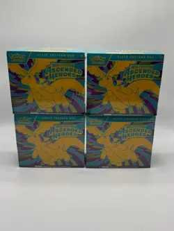 4x Pokemon TCG Ascended Heroes Elite Trainer Box ETB Brand New Sealed In Hand - Image 1