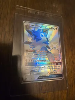Pokemon Lycanroc GX Shiny Holo Rare SV67/SV94 Hidden Fates - Image 1