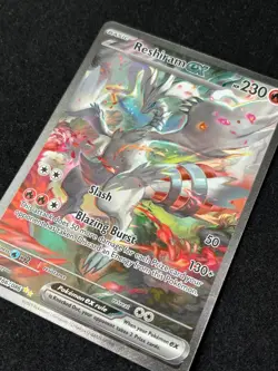 Pokemon TCG Reshiram EX 166/086 White Flare Special Illustration Rare Holo - Image 2