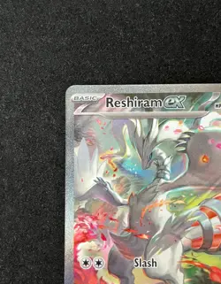 Pokemon TCG Reshiram EX 166/086 White Flare Special Illustration Rare Holo - Image 4