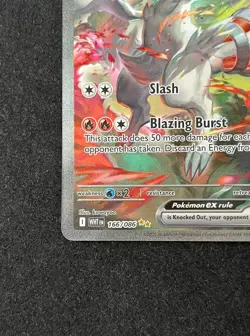 Pokemon TCG Reshiram EX 166/086 White Flare Special Illustration Rare Holo - Image 5