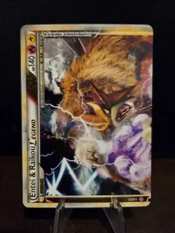 Pokemon TCG Entei and Raikou Legend 90/95 Top HGSS Unleashed NM/MINT 🌟🌟🌟 - Image 1
