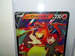 2021 JUMBO LANCE'S CHARIZARD V Celebrations 25th Holo Promo Pokemon SWSH133 NM A - Image 3