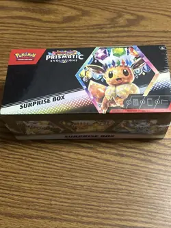 Pokemon TCG- Scarlet & Violet Prismatic Evolutions Surprise Box - Image 1
