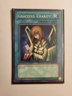 Yu-Gi-Oh - Graceful Charity - SDP-040 - played - Image 1