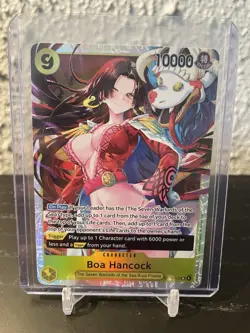 Boa Hancock SR OP14-112 The Azure Sea's Seven English One Piece TCG Super Rare - Image 1