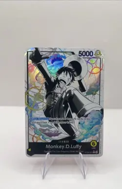One Piece TCG - Monkey.D.Luffy ST29-001 Alt Art Leader Card - ST29 Bonus NM/M - Image 1