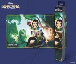 NEW SEALED RAVENSBURGER DISNEY LORCANA EXCLUSIVE BELLE ARCHER PLAYMAT PRESALE - Image 1