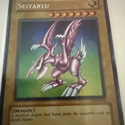 Yu-Gi-Oh! Seiyaryu DDS-004 Secret Rare Promo - Image 2
