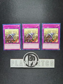 Yugioh | 3x Trickstar Reincarnation MAGO-EN161 1st Edition | Gold Text Rare - Image 1