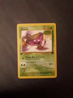 Pokemon Team Rocket 1st Edition Regular Finish Grimer 57/82 VLP-NM - Image 4