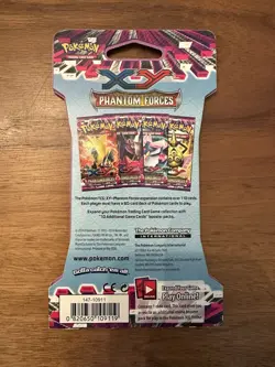Pokemon TCG Vintage XY Phantom Forces Sleeved Booster Pack - Image 2